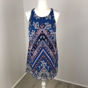 By & By Multicolor Tank Dress Size M